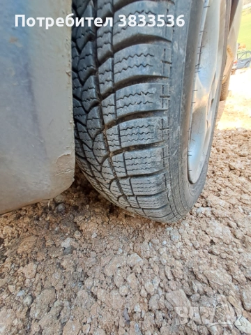VW 4X100 ал.джанти със зимни гуми., снимка 6 - Гуми и джанти - 54274146