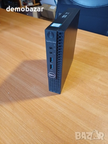 Dell OptiPlex Micro компютър i3-7100T/8GB DDR4/SSD NVme + HDD/WiFi , снимка 4 - Работни компютри - 53233820
