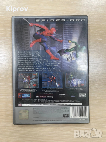 🎮 Spider-Man (Platinum) – PlayStation 2 (оригинална игра), снимка 4 - Игри за PlayStation - 52304592
