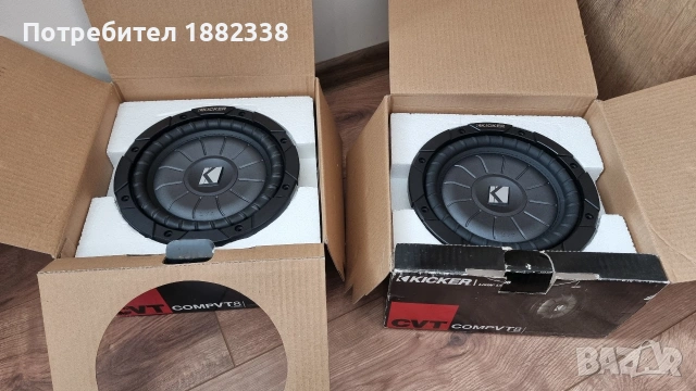 субуфери KICKER compvt8, снимка 6 - Тонколони - 53711848