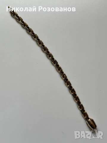 Мъжка златна гривна НОВА, снимка 2 - Гривни - 54192872