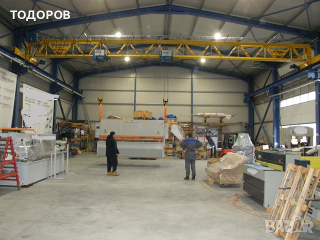 DEMAG едногредов мостов кран, ТИП EVKE 2Х5 T Т X 16500 ММ
