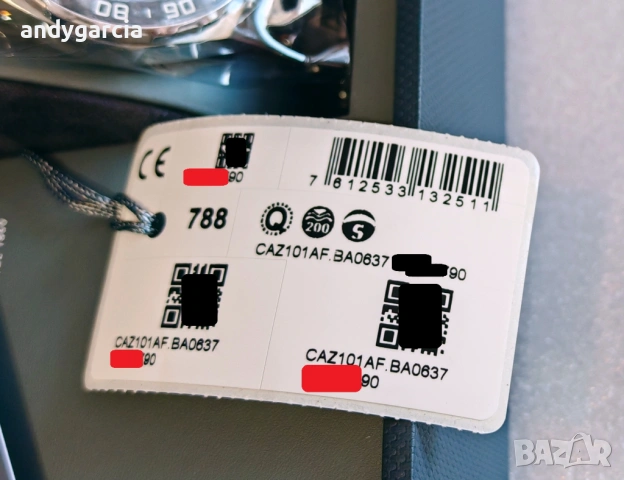  TAG Heuer Formula Ayrton Senna Special Edition 43 mm CAZ101AF.BA0637 чисто нов кутия 100% оригинал, снимка 17 - Мъжки - 53680954