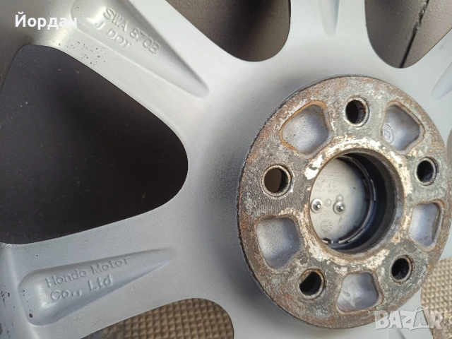 ОРИГИНАЛНИ джанти 18 ' цола 5x114,3 HONDA CR-V / Хонда ЦР-В 64,1 ЕТ50 7J, снимка 11 - Гуми и джанти - 54207111