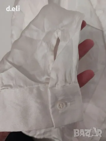 UTERQUE Size M-L 100% коприна, снимка 4 - Ризи - 49696892