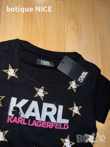 Тениска Karl Lagerfeld , снимка 2 - Тениски - 45880518