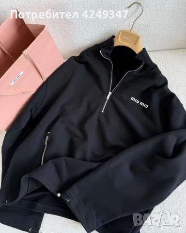 Суичър miu miu 