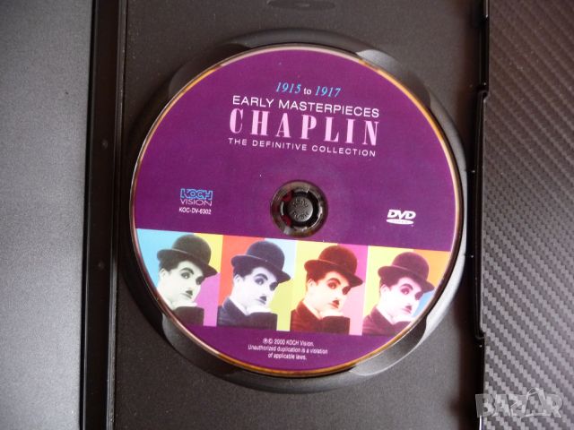 Chaplin DVD филм Чарли Чаплин 8 филма класика компания best, снимка 2 - DVD филми - 45436760