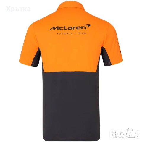 McLaren Formula 1 Team Polo Shirt - Оригинална мъжка тениска с яка, снимка 3 - Тениски - 53275609