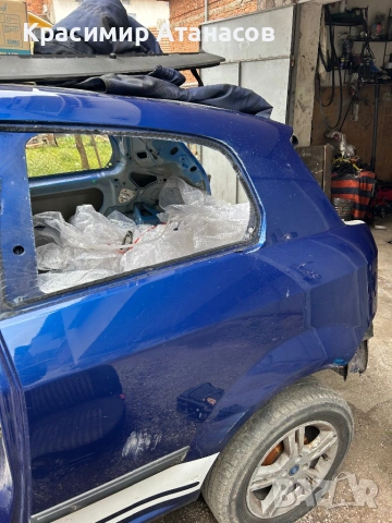 Странично стъкло задно ляво за Фиат Гранде пунто две врати. 2005-2011г, снимка 5 - Части - 53896009