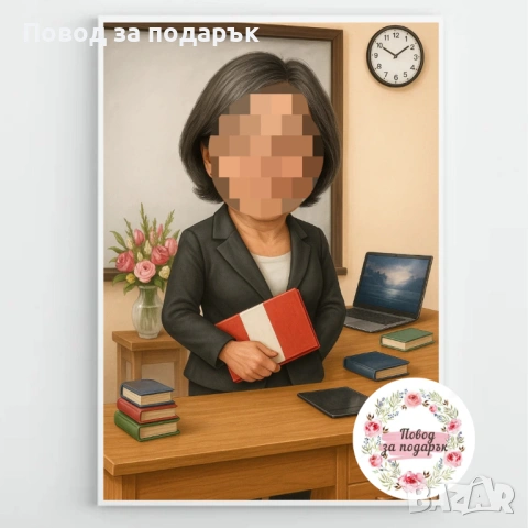 Дигитална карикатура за учител, снимка 9 - Картини - 53469868