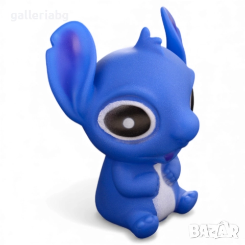 Гумена играчка Stitch – свиркаща фигурка, снимка 4 - Други - 52683831