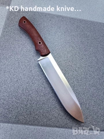 Кухненски нож ръчно изработен от стомана N690co