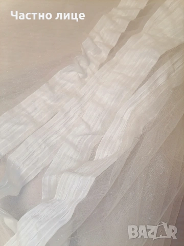 3/2,5 м. Ново перде екрю цвят, снимка 4 - Пердета и завеси - 53215695