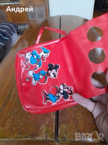 Стара детска чантичка Мики Маус, снимка 5 - Други ценни предмети - 53513145