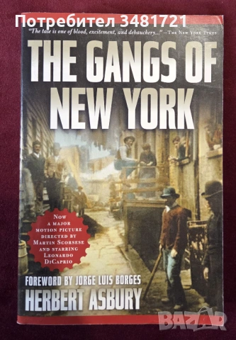 Бандите на Ню Йорк - неофициалната история на подземния свят / The Gangs of New York. An Informal Hi