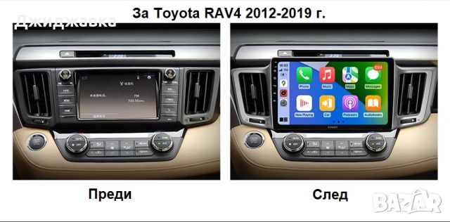 Toyota RAV4 мултимедия Android GPS навигация, снимка 2 - Части - 46391395