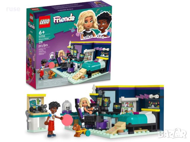 НОВИ! LEGO® Friends 41755 Стаята на Нова, снимка 2 - Конструктори - 45079757