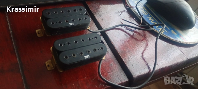 Ibanez Infinity Humbucker Pickup Set. Адаптери за китара., снимка 2 - Китари - 52730027