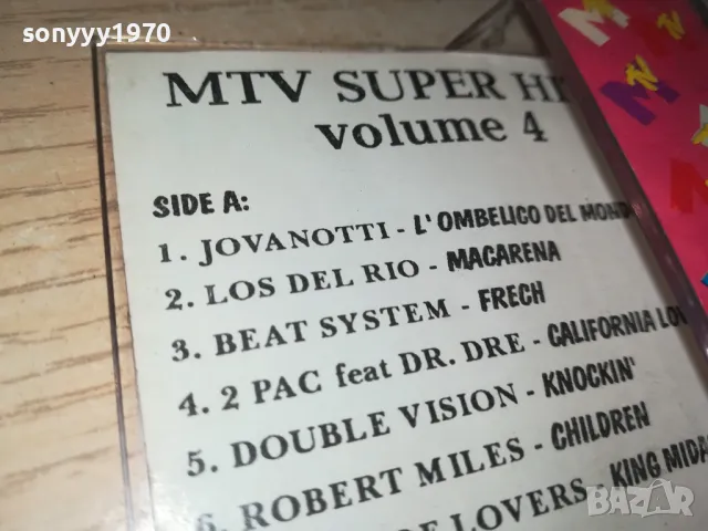 MTV SUPER HITS-TAPE 1703250745, снимка 8 - Аудио касети - 49523163