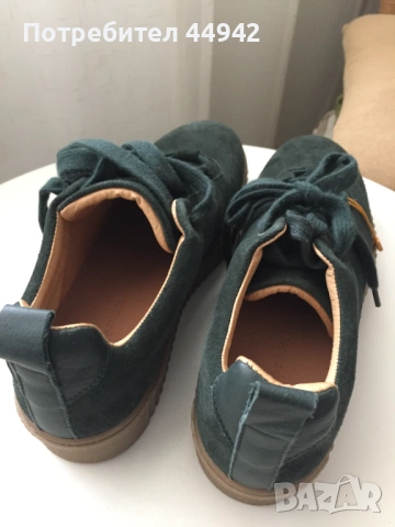 Дамски обувки от велур Samsøe Samsøe, снимка 11 - Дамски ежедневни обувки - 53925642