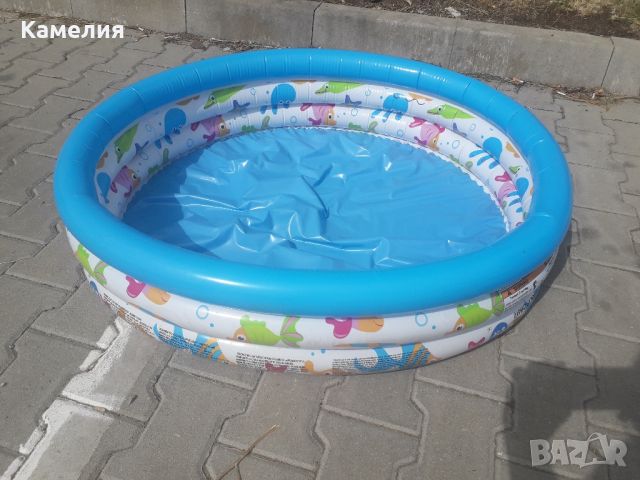 Надуваем басейн, 1м., снимка 1 - Басейни и аксесоари - 46446301