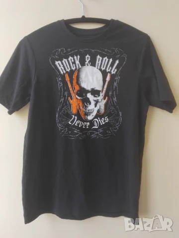 Rock Roll Never Die - НОВА оригинална тениска metal / метъл / метал, снимка 2 - Тениски - 51172307