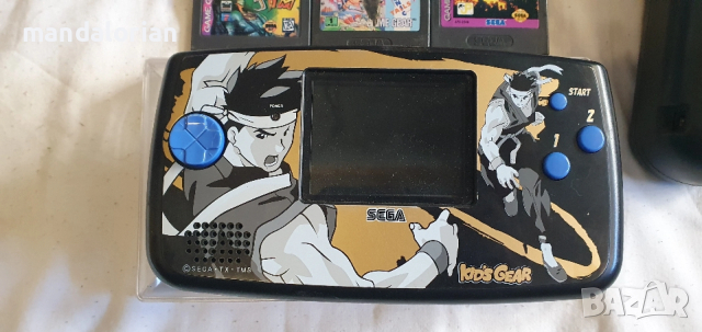 Sega GAME GEAR - KIDS GEAR limited edition + 7 игри, снимка 2 - Други игри и конзоли - 53822483