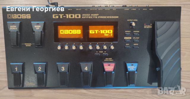 BOSS GT 100 Version 2, снимка 2 - Китари - 46715025