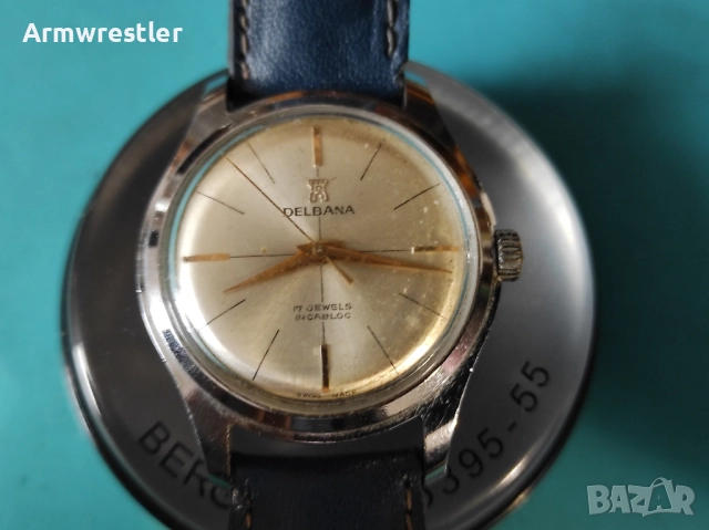 Швейцарски Механичен Мъжки Часовник DELBANA Swiss Made, снимка 3 - Мъжки - 51863364