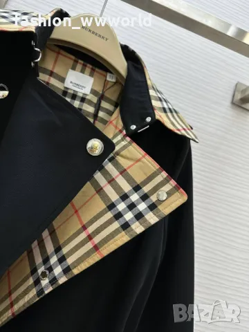 дамскo шлифер BURBERRY  -реплика, снимка 17 - Шлифери - 47561579