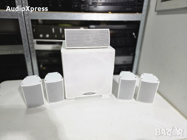 🔊🔥 QUADRAL QUBE 7 ACTIVE + QUADRAL ALP 220S (5 сателита) – High-End German Set 🔥🔊, снимка 8 - Ресийвъри, усилватели, смесителни пултове - 54275912