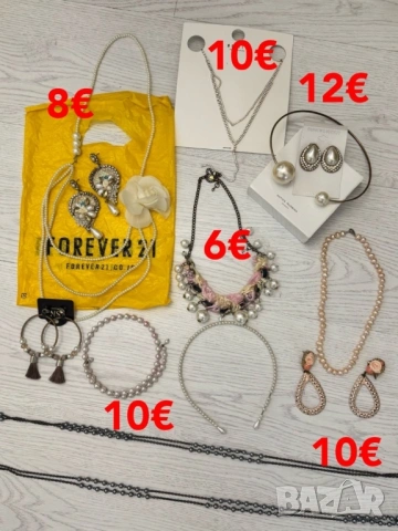 Бижута Огърлица Гривна Обеци H&M Zara Mohito , снимка 7 - Бижутерийни комплекти - 38057896