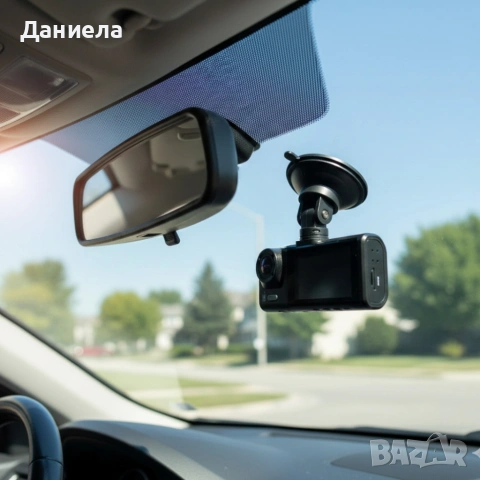 Видеорегистратор Black BOX Super HD 1296P + задна камера, снимка 2 - Друга електроника - 53443603