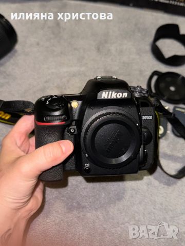 фотоапарат Nikon D7500 + обектив Nikon 18-140mm VR, снимка 8 - Фотоапарати - 46389931