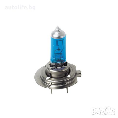 H7 - 12V Blu-Xe халогенни крушки - 100W - 4500К - Комплект 2 бр., снимка 2 - Аксесоари и консумативи - 45760812