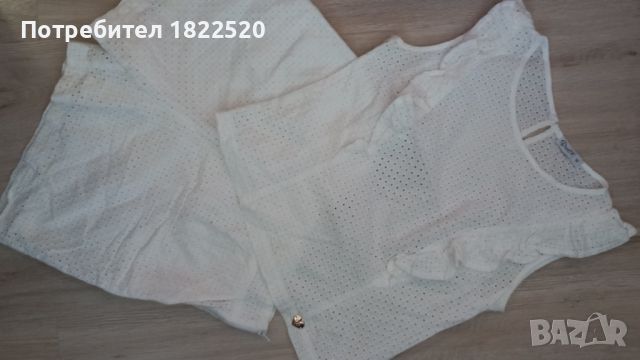 Бял комплект Lucy Fashion , снимка 1 - Костюми - 46040768