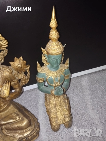 големи много стари бронзови скултори, снимка 7 - Антикварни и старинни предмети - 52185965