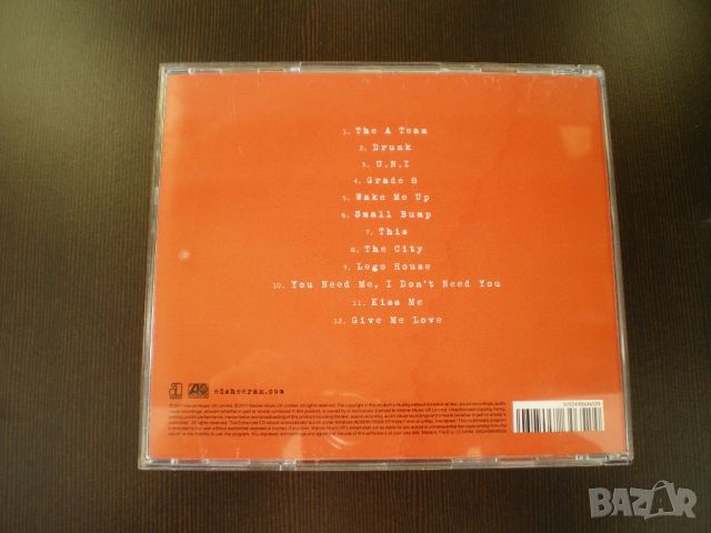 Ed Sheeran ‎– + 2011 CD, Album, снимка 3 - CD дискове - 45701131