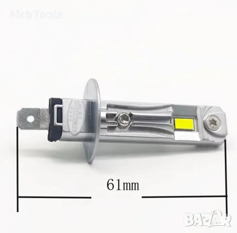 LED Крушки H1 – 12 / 24V, снимка 3 - Аксесоари и консумативи - 49295569