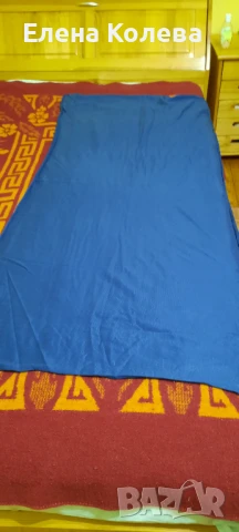 Син плат полиестер, снимка 1