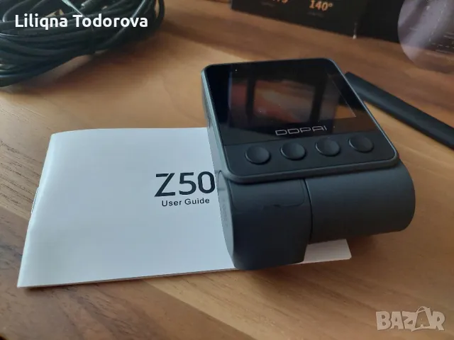 ВИДЕОРЕГИСТРАТОР DDPAI Z50 4K@25FPS, G-SENSOR, WIFI, SENSE REALITY 2.0, снимка 4 - Камери - 47018211