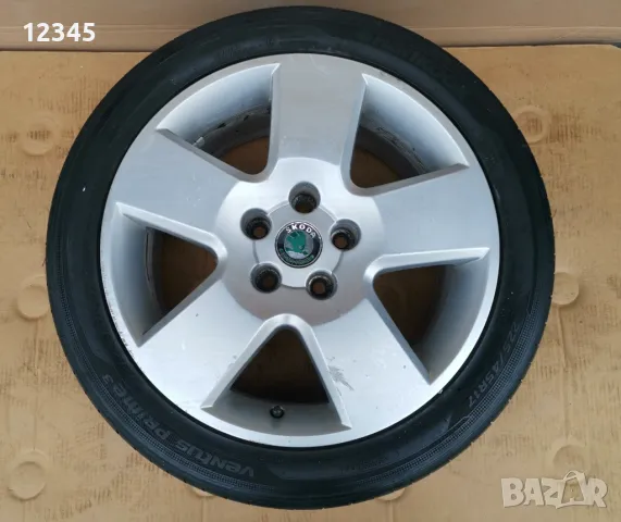 17’’5x112 za skoda suberb 17”5х112 за шкода супърб 3U0 601 025E-№606, снимка 14 - Гуми и джанти - 47844839