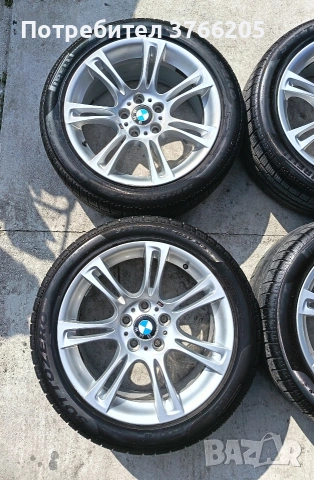 18ки джанти 5x120 BMW Style 350 с гуми 490€, снимка 3 - Гуми и джанти - 53772429