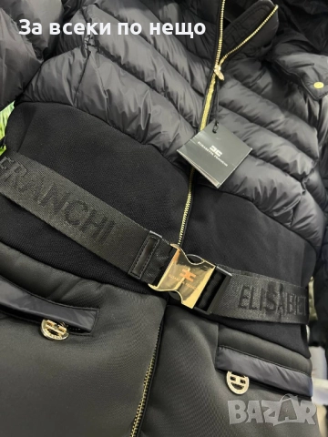 Elisabetta Franchi Дамско Оригинално Зимно Яке Елизабет Франчи - 2 Налични Цвята Код A1147, снимка 3 - Якета - 52433050