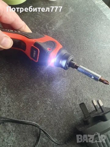 Акумолаторна отверка , снимка 4 - Отвертки - 49687580