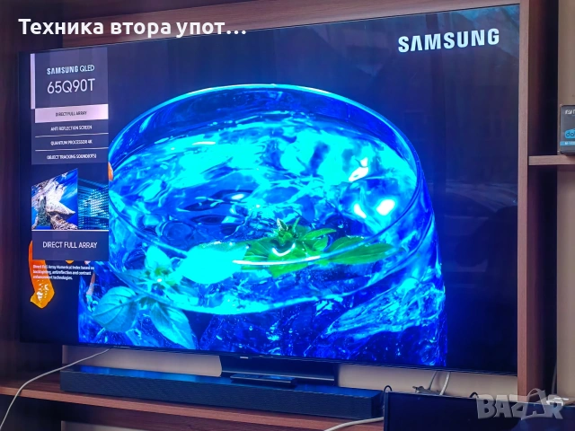 Телевизор Samsung QE65Q90T , снимка 3 - Телевизори - 53653982