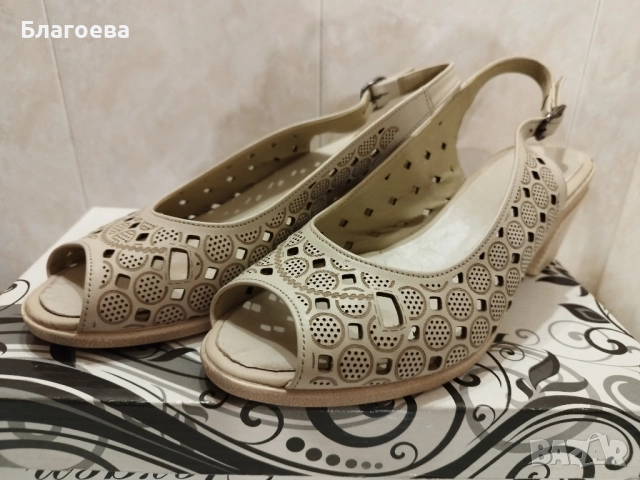 Дамски сандали , снимка 8 - Дамски обувки на ток - 52215513