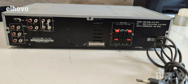 Стерео усилвател Akai AM-A201, снимка 6 - Ресийвъри, усилватели, смесителни пултове - 53810978