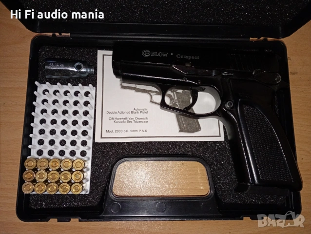 Продавам Газов пистолет Blow Compact 9 P.A.K. 9mm